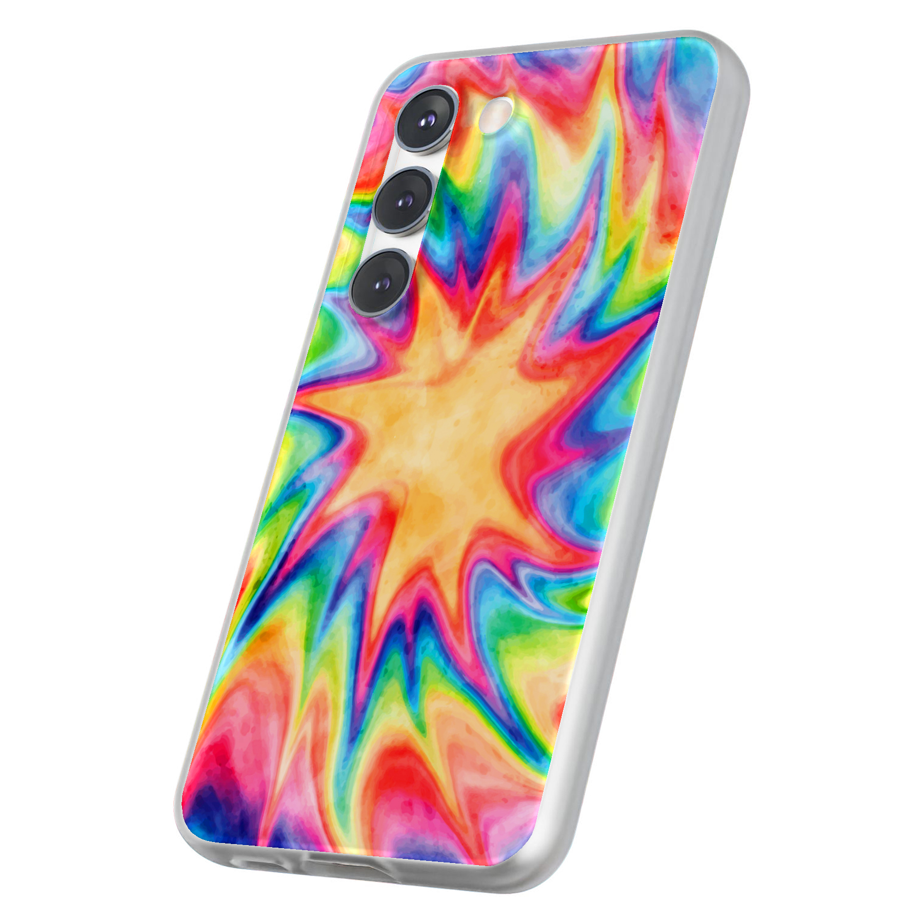 Case For Samsung Galaxy S(S25,S24,S23,S22,S21,S20),Tie Dye Trippy Print