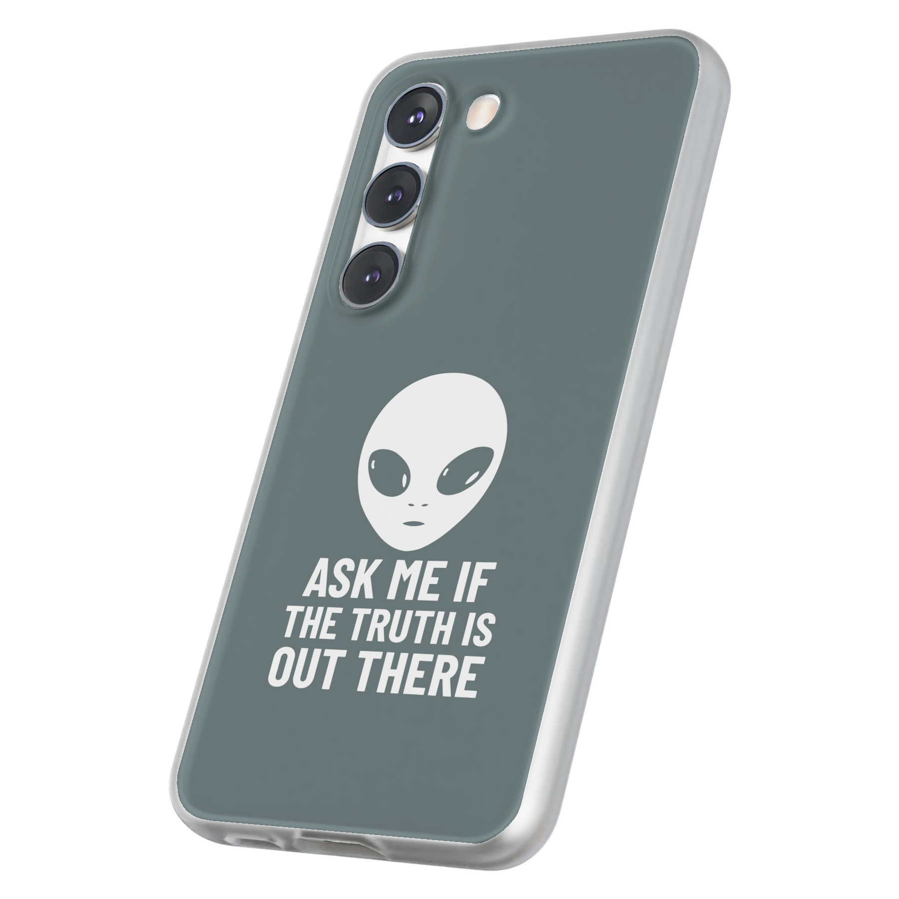 Case For Samsung Galaxy S(S25,S24,S23,S22,S21,S20,S10),Ask Alien Truth Print