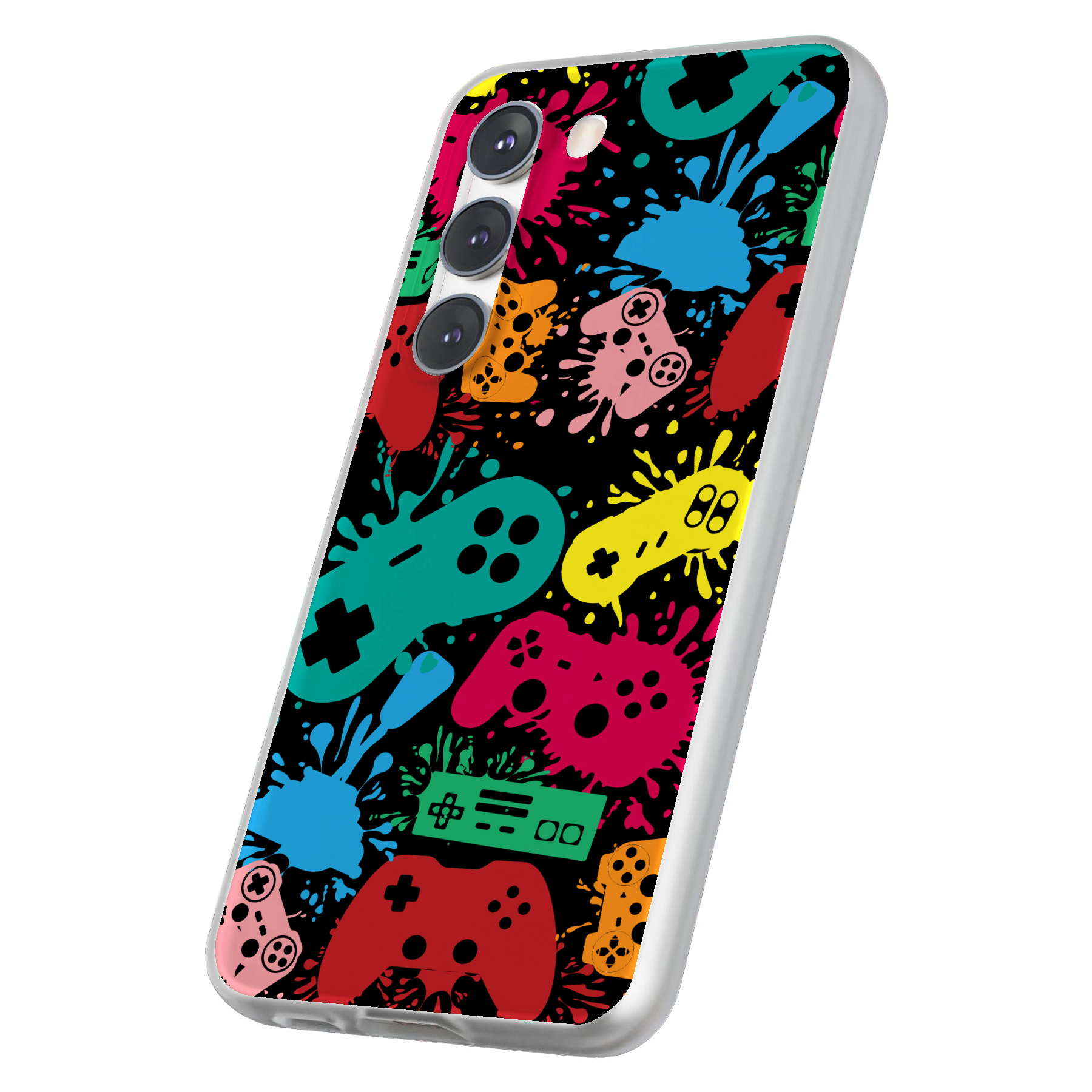 Case For Samsung Galaxy S(S25,S24,S23,S22,S21,S20),Vintage Game 7 Print