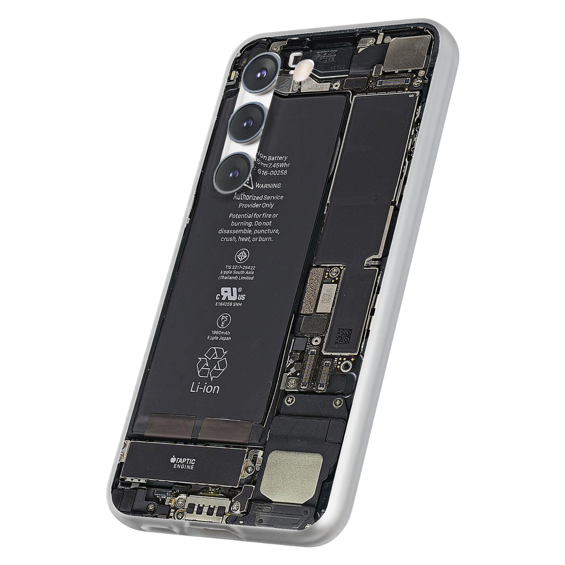 Case For Samsung Galaxy S(S25,S24,S23,S22,S21,S20,S10),Phone Battery Print