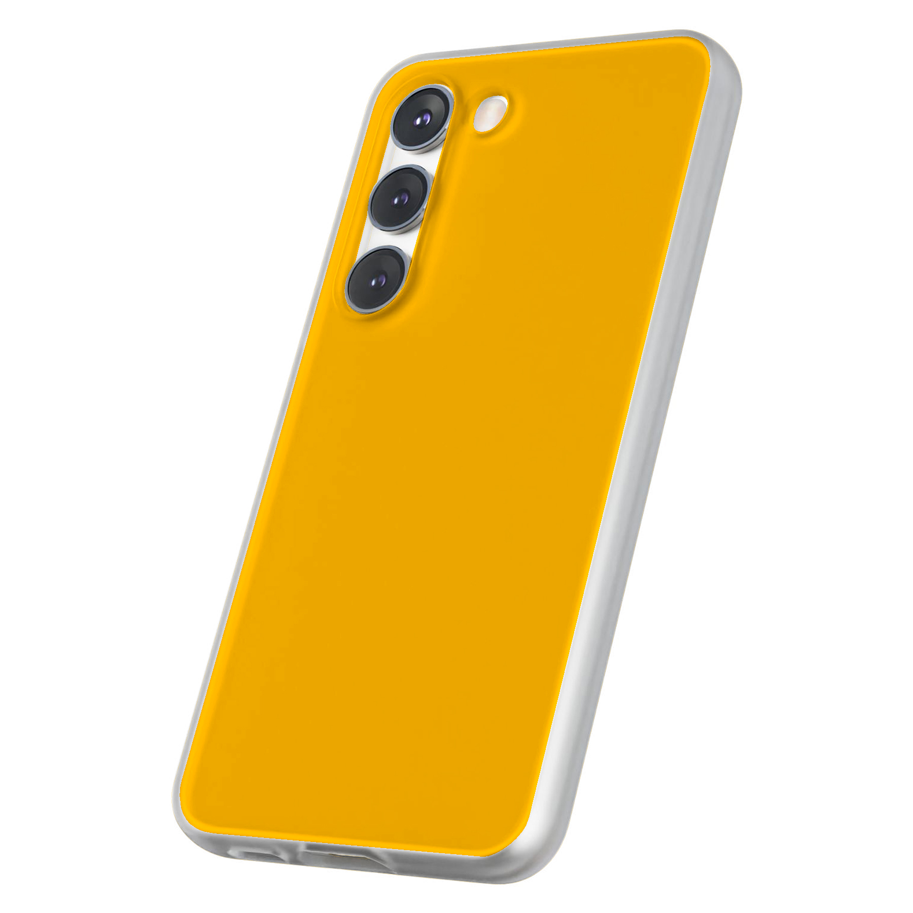 Case For Samsung Galaxy S(S25,S24,S23,S22,S21,S20,S10),Yellow Orange Print