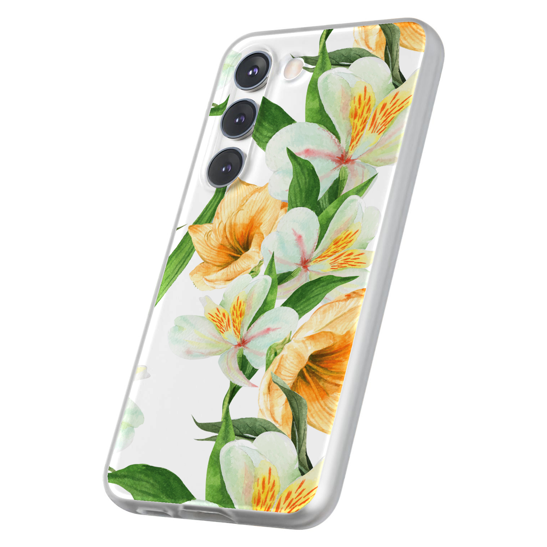 Case For Samsung Galaxy S(S25,S24,S23,S22,S21,S20,S10),Flower 10 Print