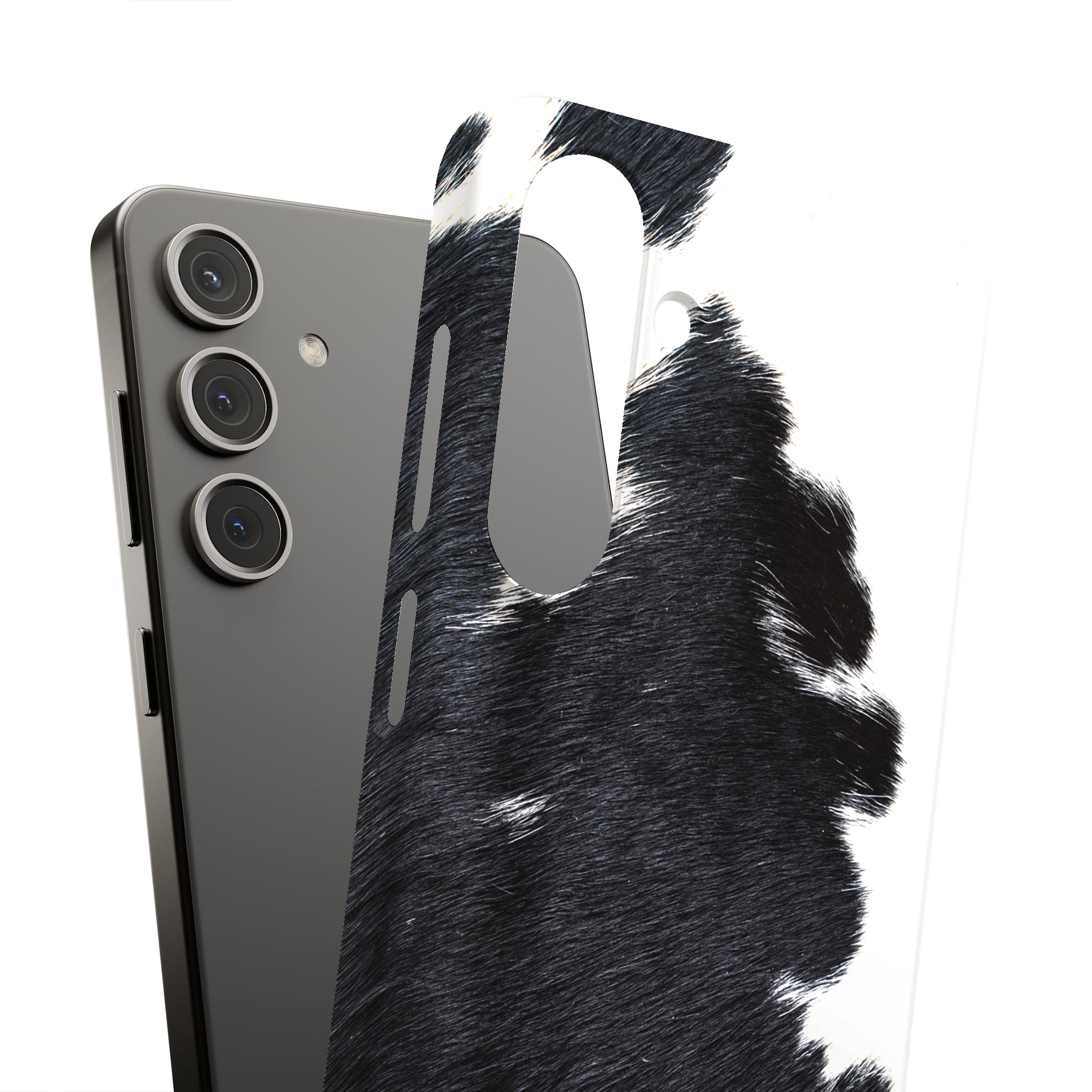 Tuf Case For Samsung Galaxy S(S25,S24,S23,S22,S21,S20),Cow Fur 2 Print