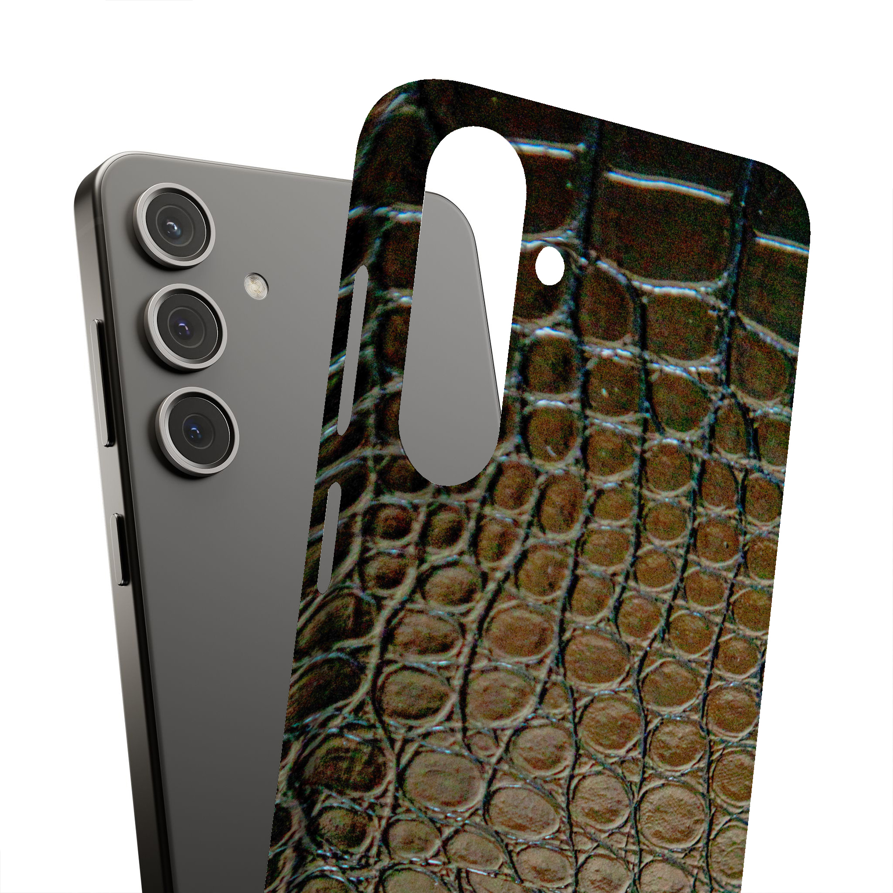 Tuf Case For Samsung Galaxy S(S25,S24,S23,S22,S21,S20),Reptile Skin 4 Print - Afbeelding 8 van 9