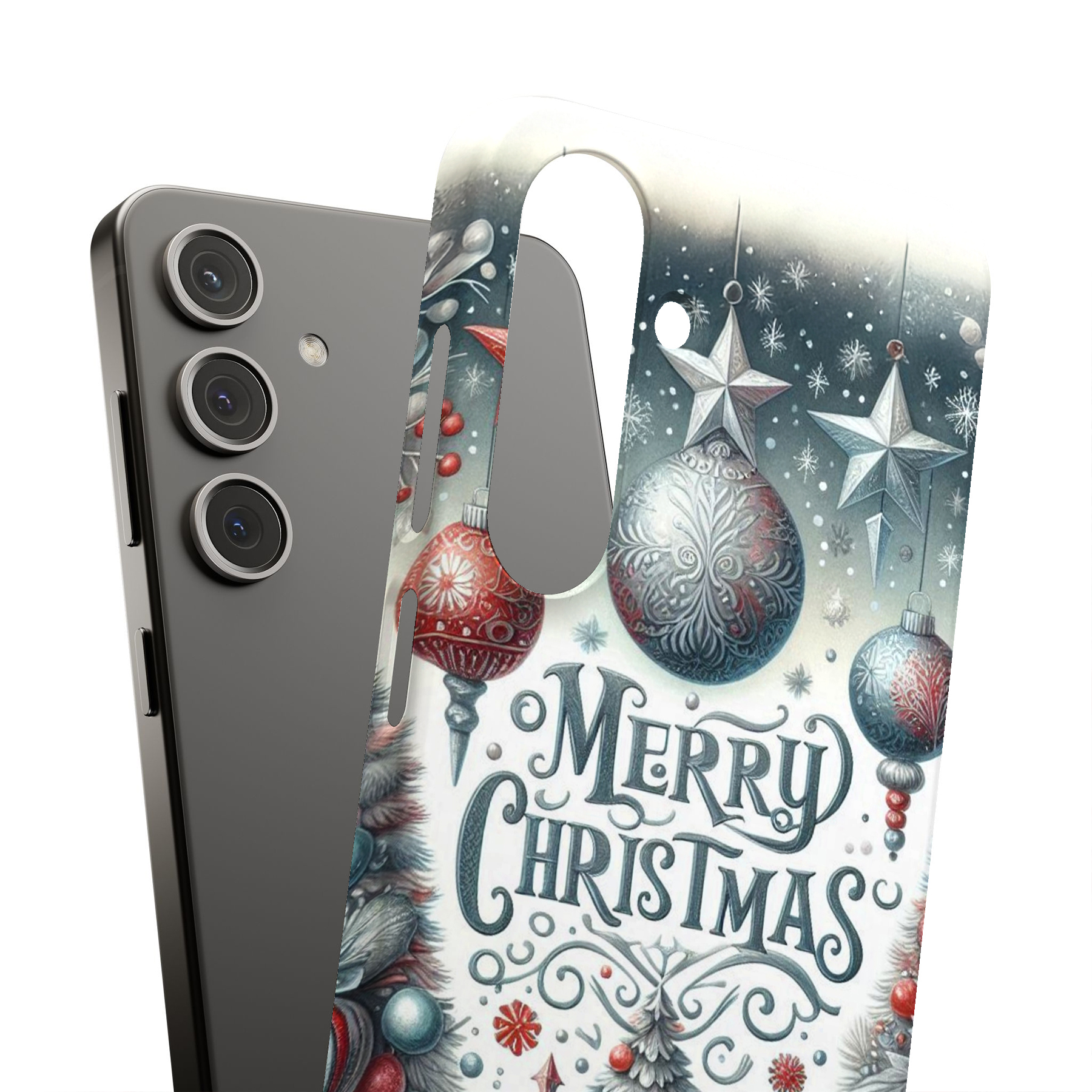 Tuf Case For Samsung Galaxy S(S25,S24,S23,S22,S21,S20),Merry Xmas 1 Print