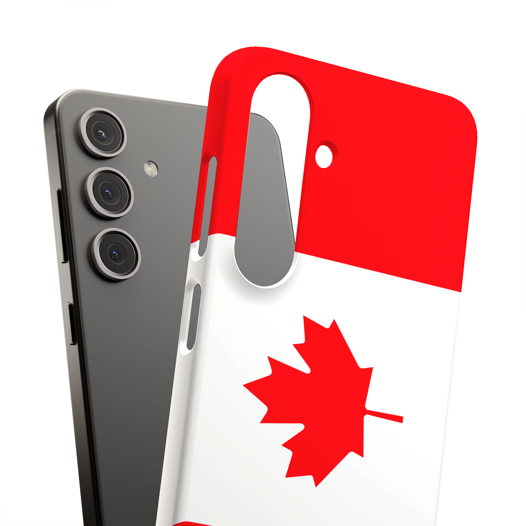 Tuf Case For Samsung Galaxy S(S25,S24,S23,S22,S21,S20),Flag Canada Print