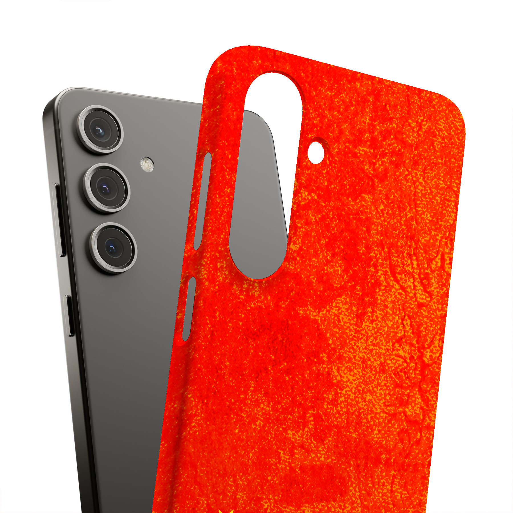 Tuf Case For Samsung Galaxy S(S25,S24,S23,S22,S21,S20),Old Flag China Print