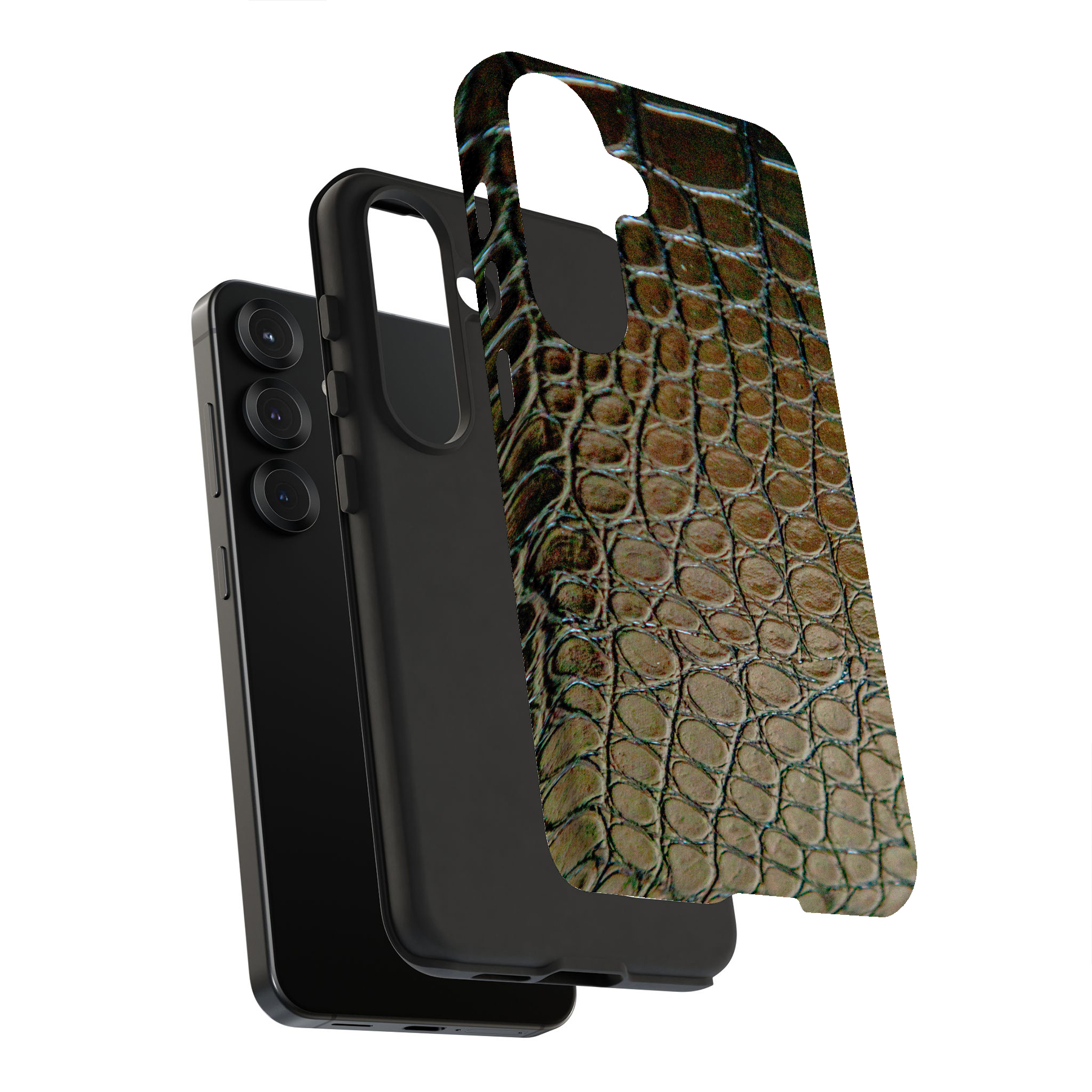 Tuf Case For Samsung Galaxy S(S25,S24,S23,S22,S21,S20),Reptile Skin 4 Print - Afbeelding 9 van 9